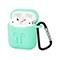 کاور محافظ سیلیکونی به همراه یک بند نگهدارنده مناسب برای کیس Apple AirPods